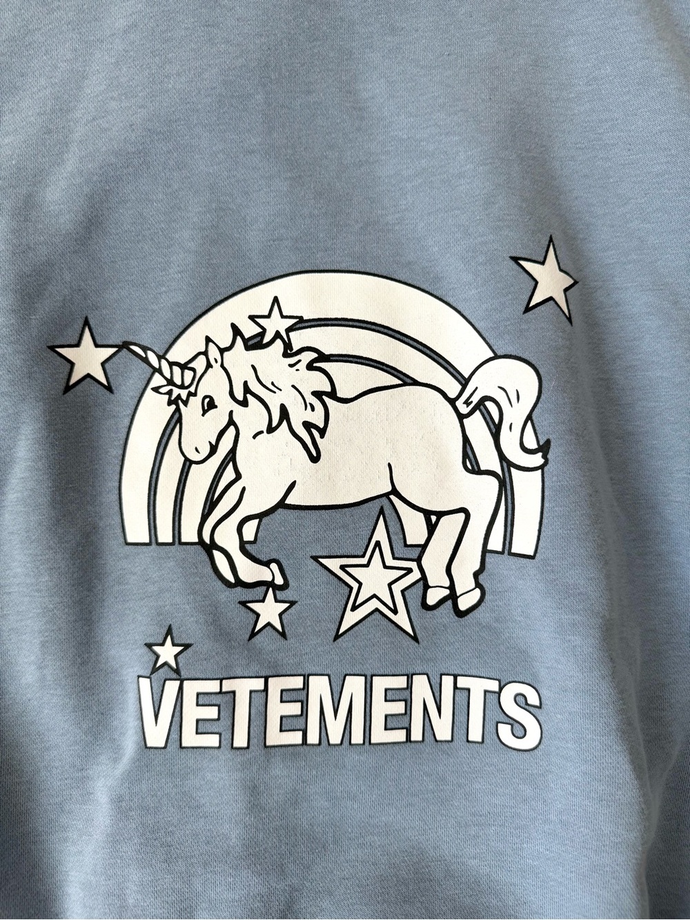 Vetements ‘Unicorns and Rainbows’ Oversized Hoodie Spring 2018 Collection - XS - Picture 7 of 12